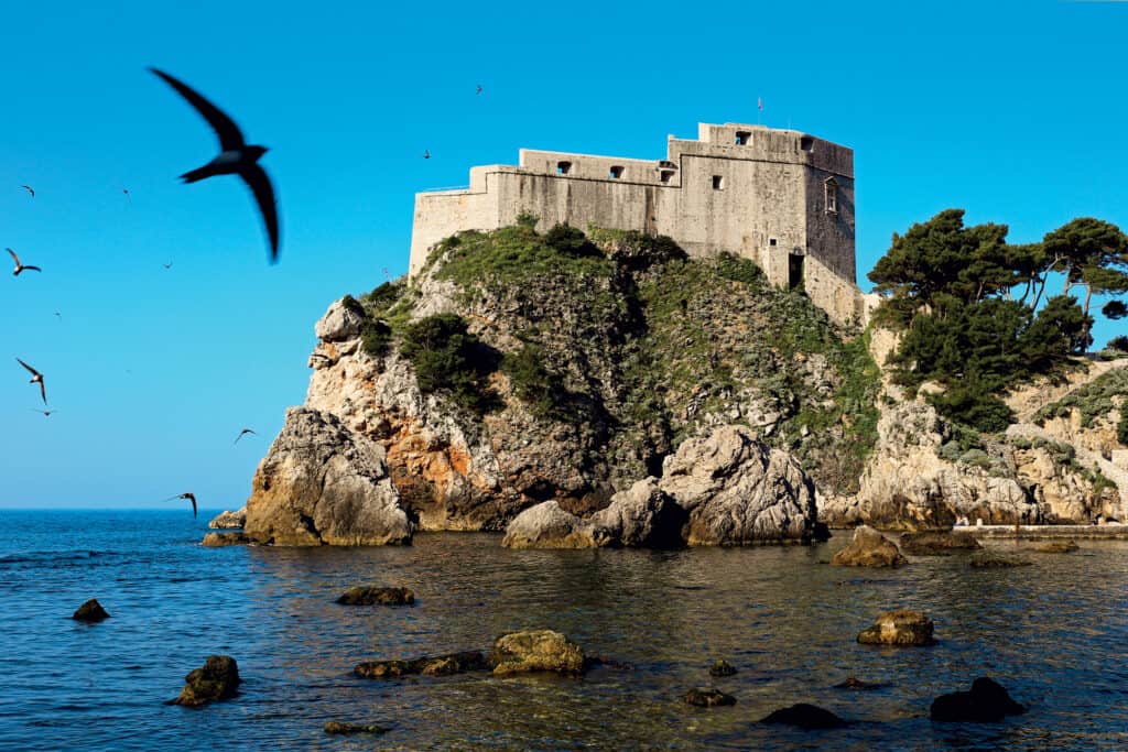 Ovo je fotografija tvrđava Lovrijenac u Dubrovniku