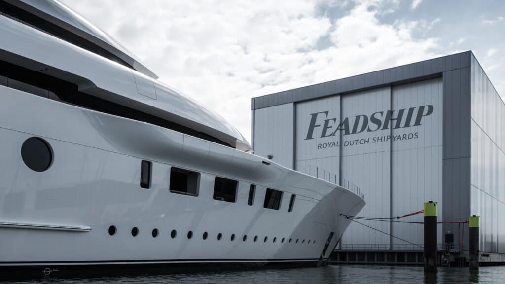 This is photo of a Feadship Bliss motoryacht