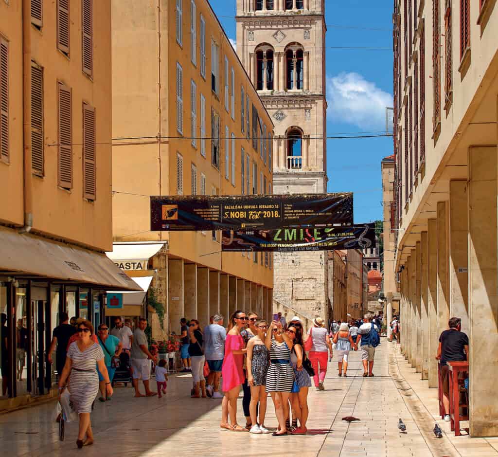 Ovo je fotografija Kalelarge grad Zadar