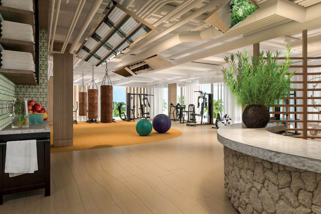 ovo je fotografija nove sportske dvorane Falkensteiner resort