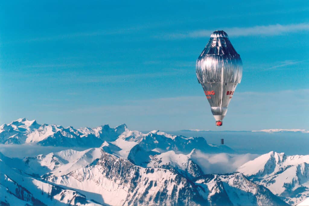 Ovo je fotografija balona kojim je letio Bertrand Piccard 