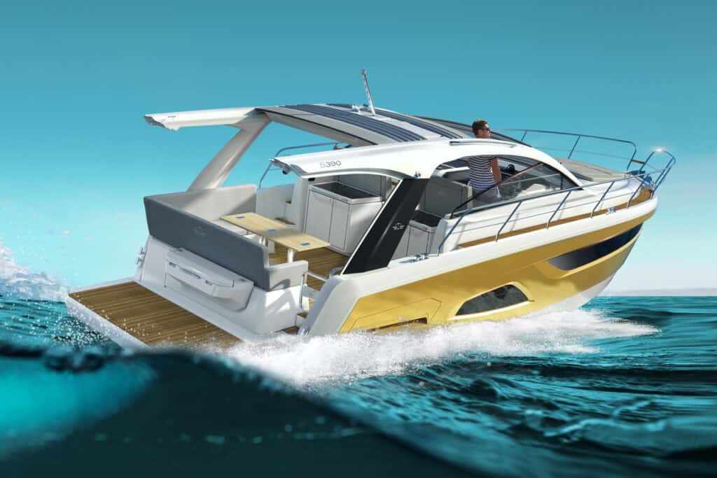 Ovo je fotografija novog Sealine modela S390