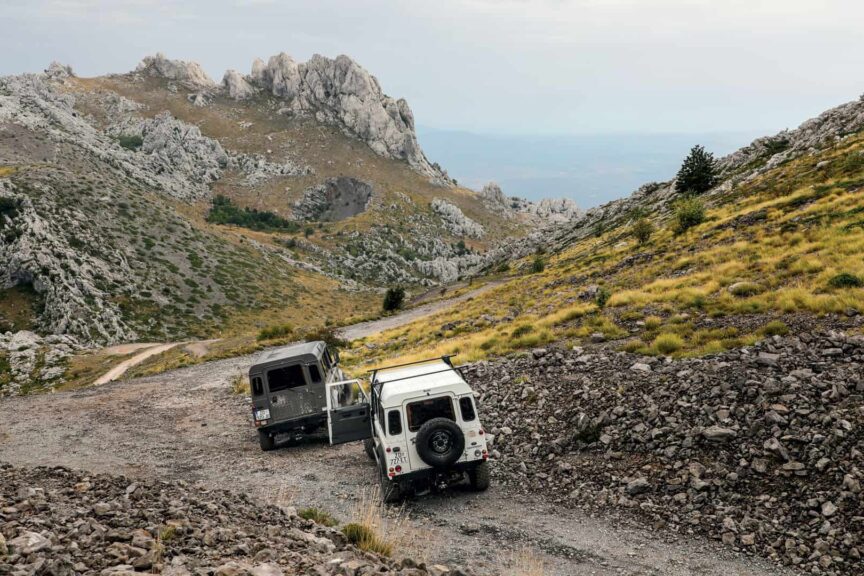 Ovo je fotografija sa Velebit jeep safari