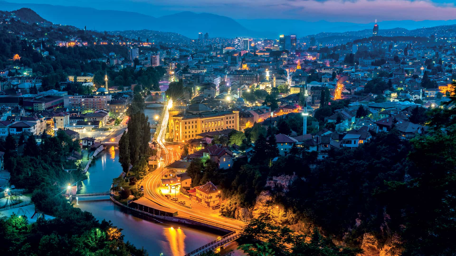 Ovo je fotografija sarajevo panorama