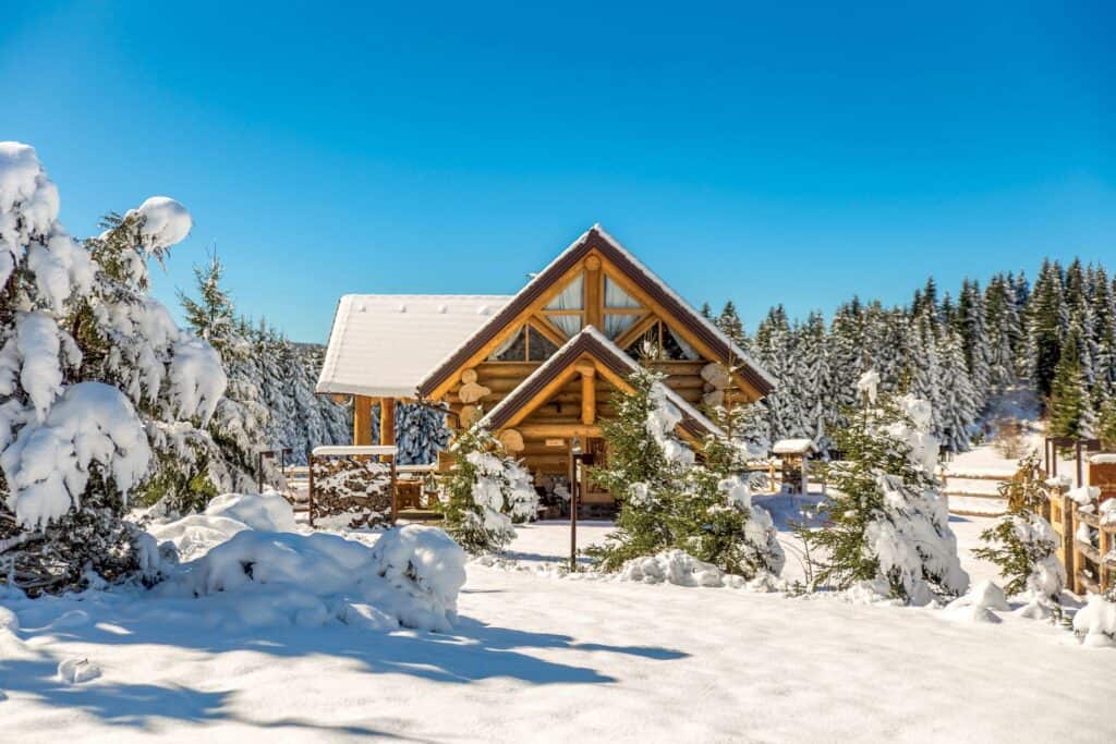 Ovo je fotografija Divjake Log Home luksuzne vile gorski kotar