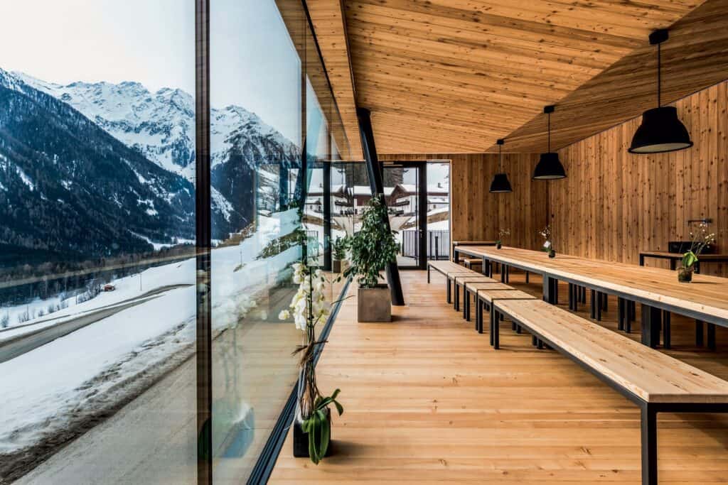 Ovo je fotografija restorana Eggemoa, Južni Tirol