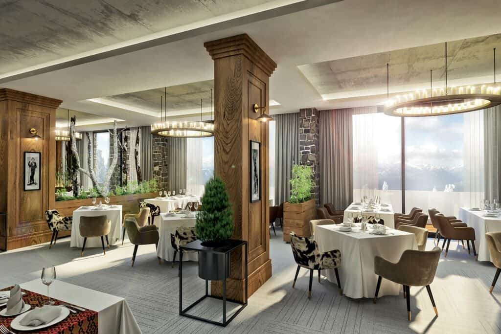 Ovo je fotografija restorana u Jahorina resortu