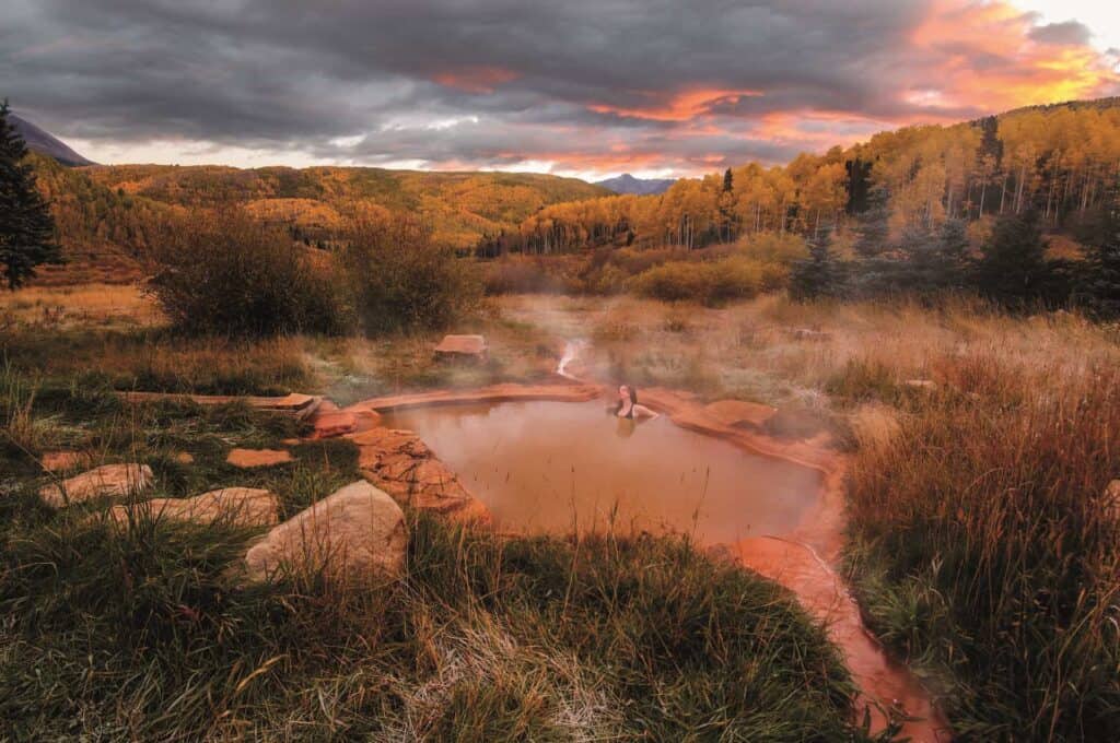 Ovo je fotografija prirodni izvor Dunton Hot Springs