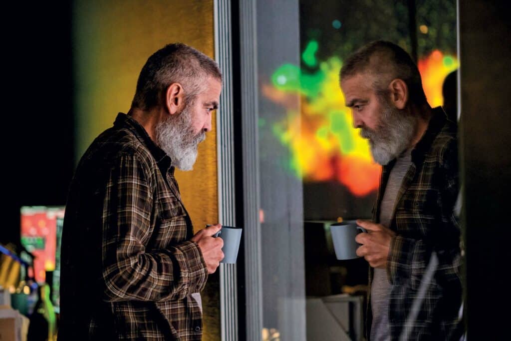 George Clooney na snimanju 'The Midnight Sky' 