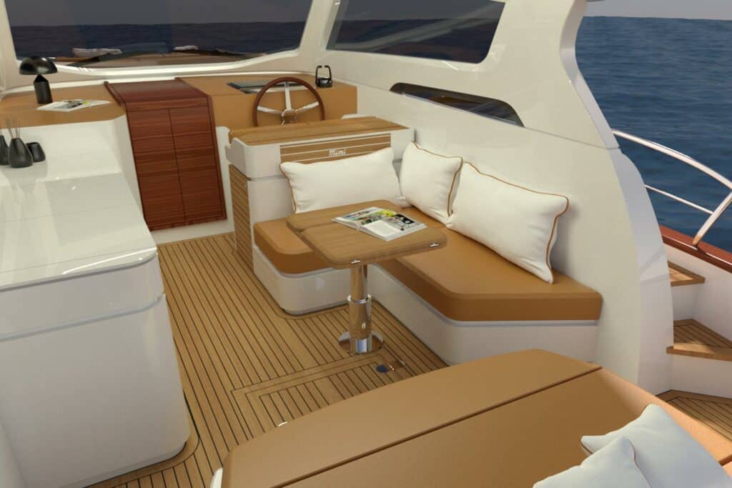 Gozzi Mimi Libeccio 13.5 Cabin kokpit