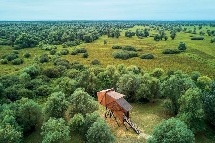 Park prirode Lonjsko polje vidikovac