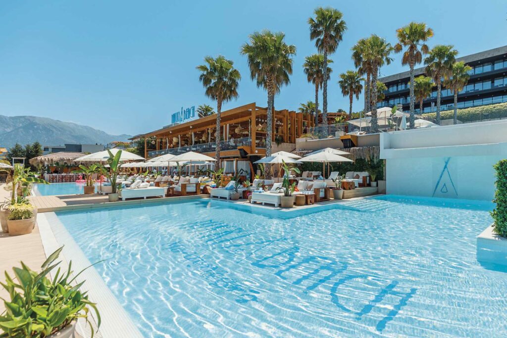 Nikki Beach Montenego vanjski bazen