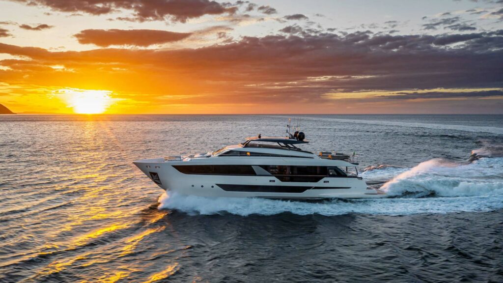 Ferretti 1000 plovidba