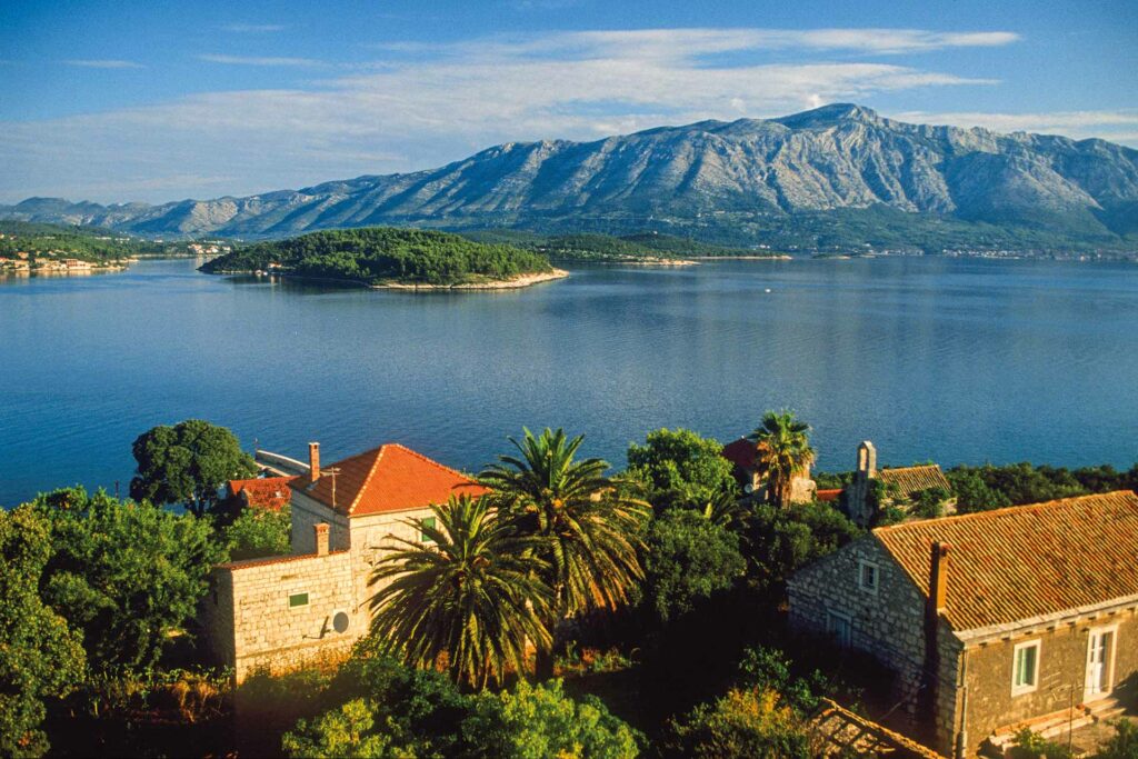 otok korčula korčulasnki arhipelag