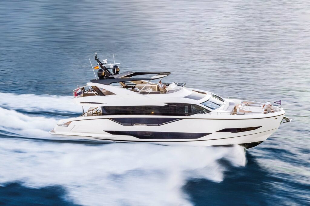 sunseeker 90 ocean u plovidbi