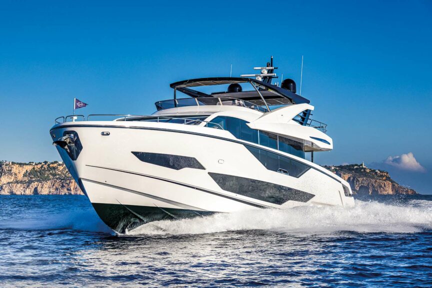 sunseeker 90 ocean u plovidbi