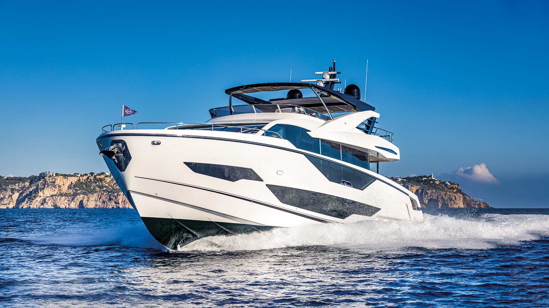 sunseeker 90 ocean u plovidbi