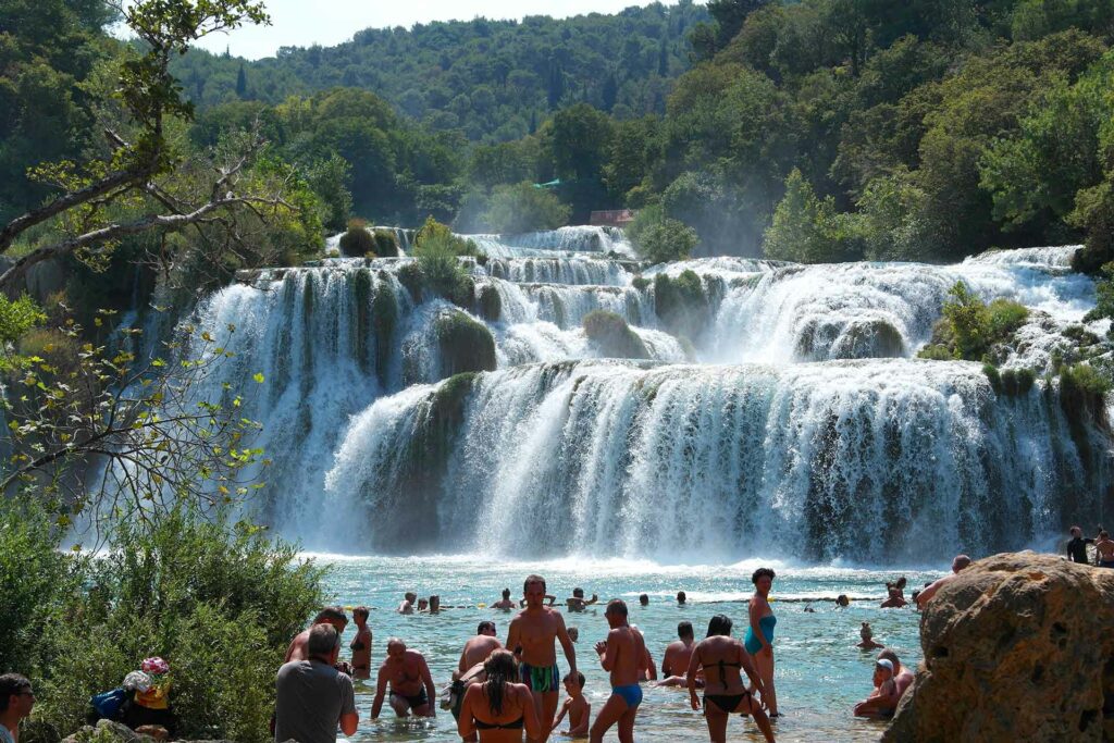 nacionalni park krka kupanje skradisnki buk