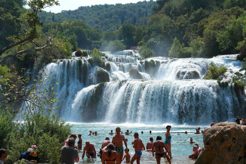 nacionalni park krka kupanje skradisnki buk 