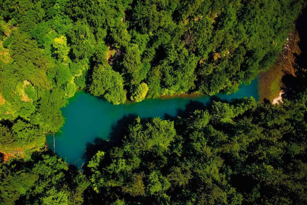 nacionalni park risnjak iz zraka