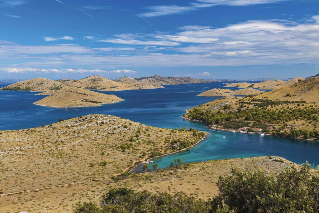 medeni mjesec na jahti u Hrvatskoj kornati