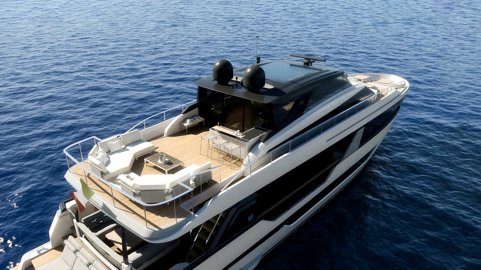 ferretti yachts 1000 skydeck