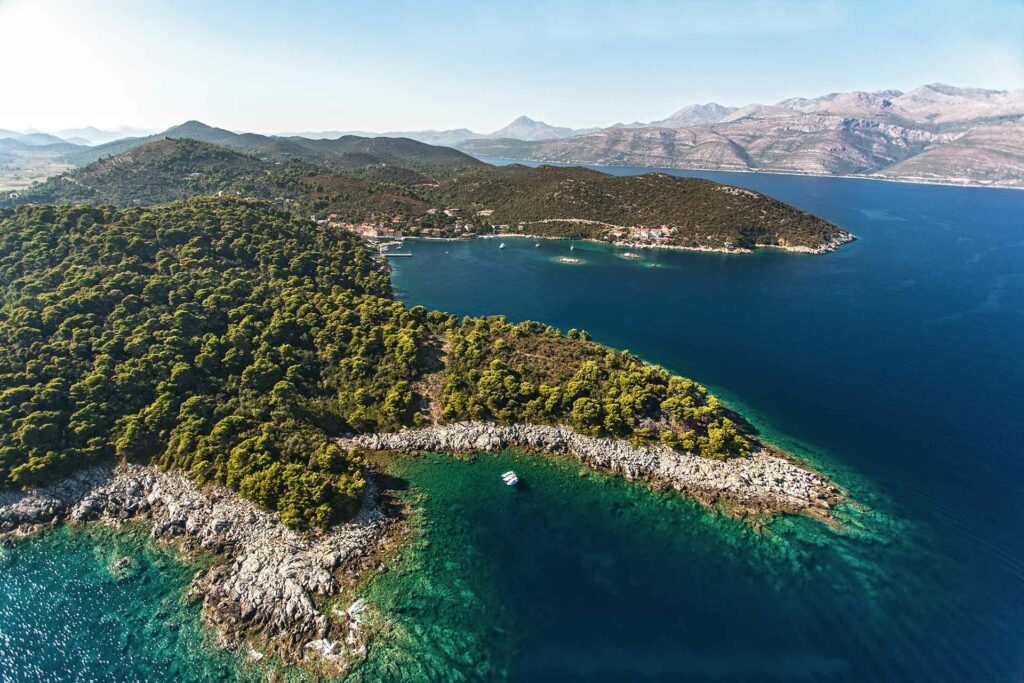 otok šipan suđurađ južni jadran