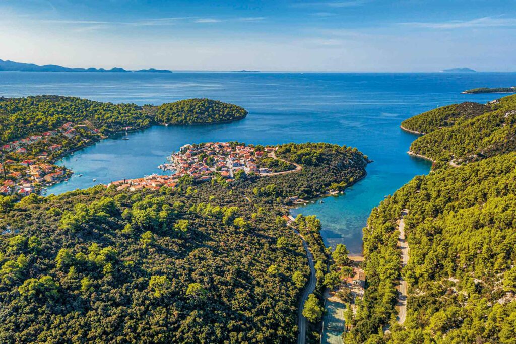 otok korčula plaža istruga