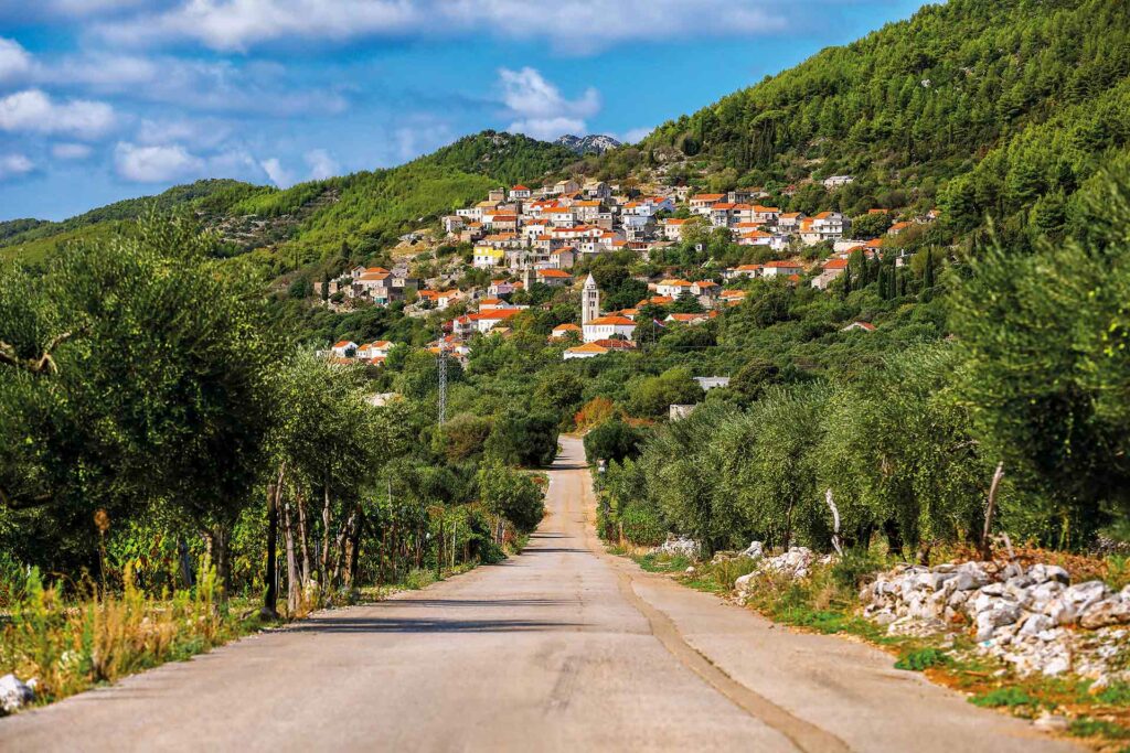 mjesto čara na otoku korčuli