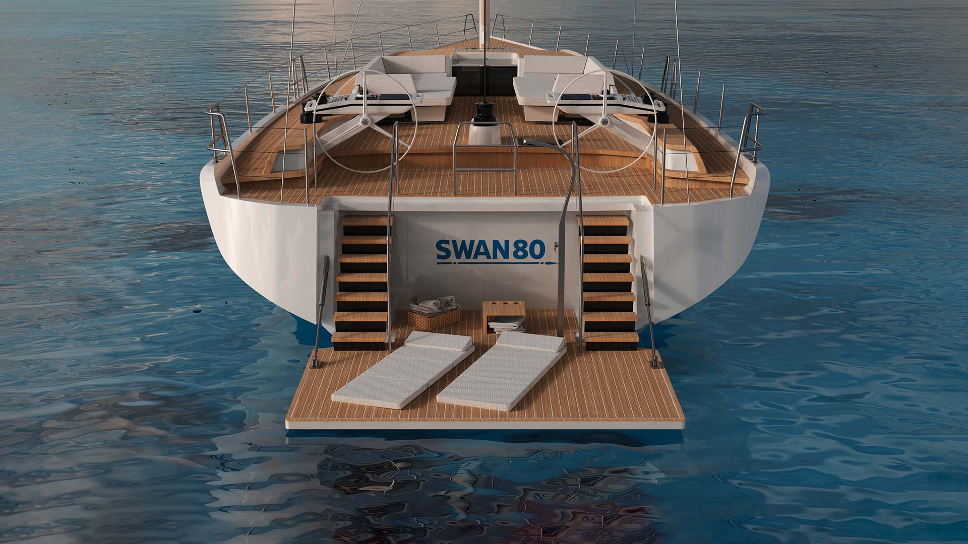 swan 80 krmena platforma