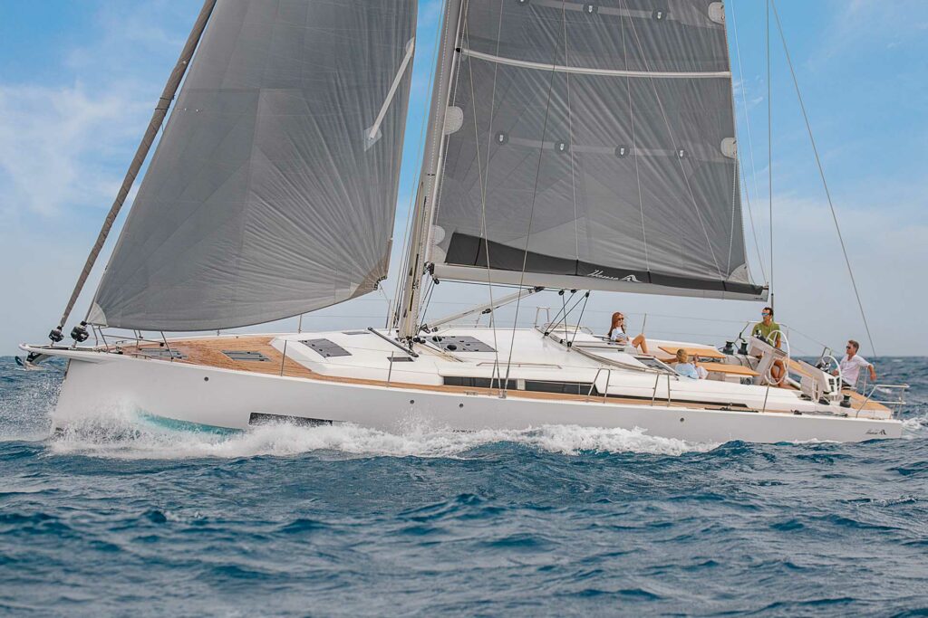 hanse 510 u plovidbi