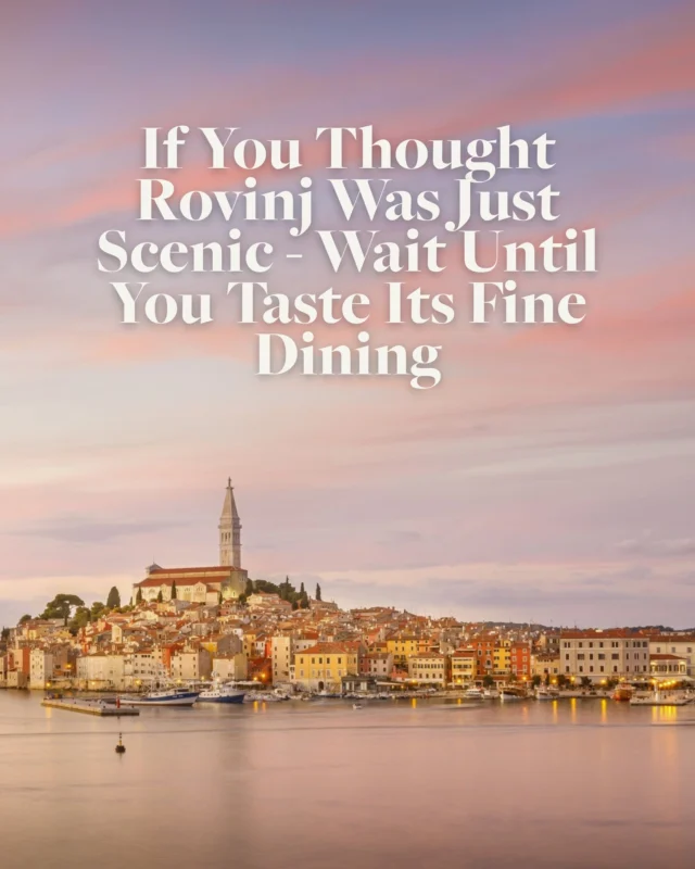 Beyond its postcard-perfect charm, Rovinj offers a tasting tour worthy of any gourmand’s bucket list.

From Michelin-starred artistry to sushi with a view, this Adriatic gem is home to some of Croatia’s most refined culinary experiences.

Swipe through five standout restaurants elevating Rovinj’s dining scene - then discover the full guide at yachtscroatia.com 🍷✨

Which one would you try first? 👇

#RovinjRestaurants #FineDiningCroatia #MichelinCroatia #IstrianCuisine #YachtsCroatia #LuxuryTravel #CroatianGastronomy #GourmetEscape